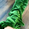 Зеленый костюм дракона для собачки